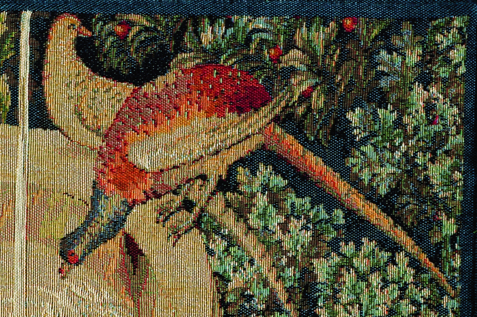 Unicorn Fountain Woven Tapestry