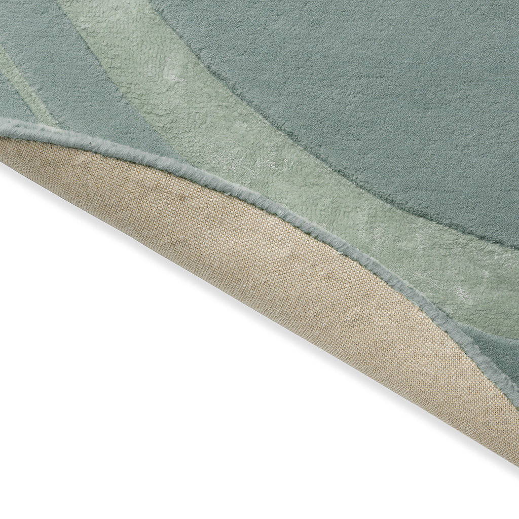 Redbrook Green Round Hand-Woven Rug | Size: Ø 150 cm