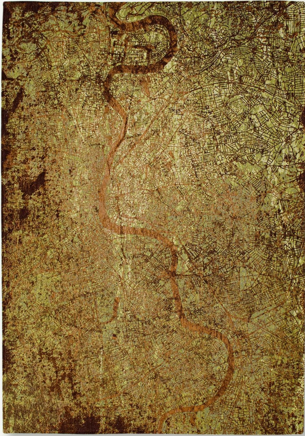 Green Meadows Modern Designer Rug | Size: 280 x 390 cm