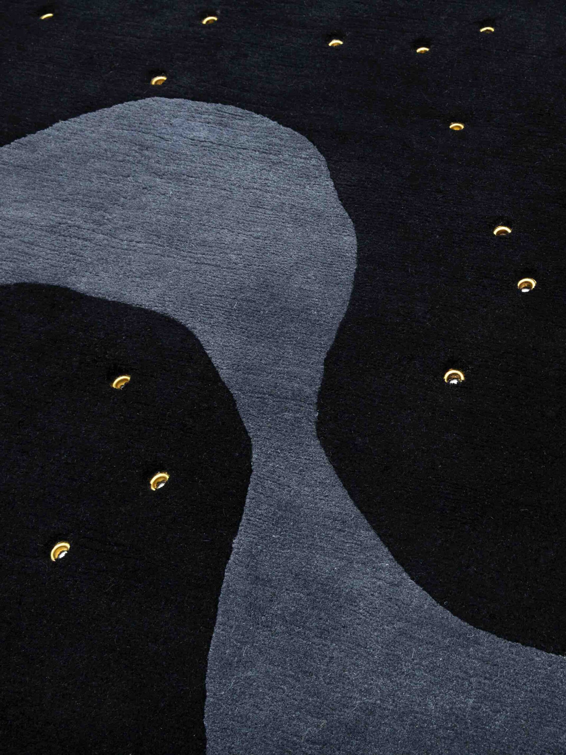 Bala Perdida Circle Designer Wool Rug