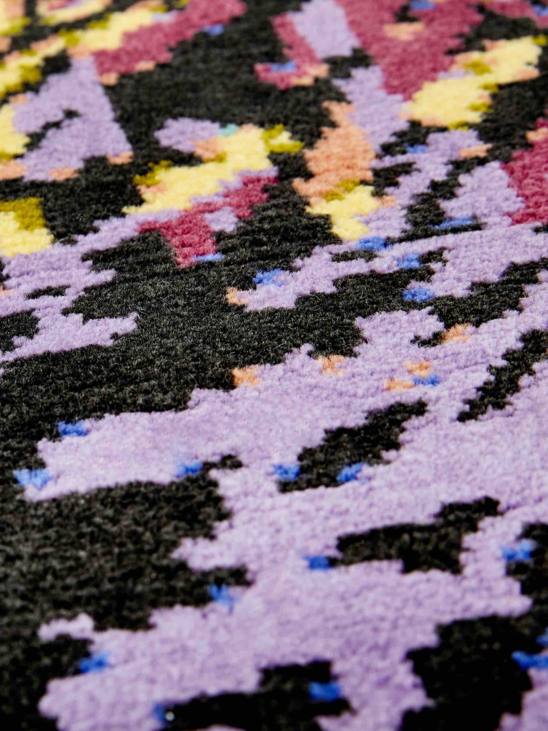 Disappearing Spectrum Designer Wool Rug