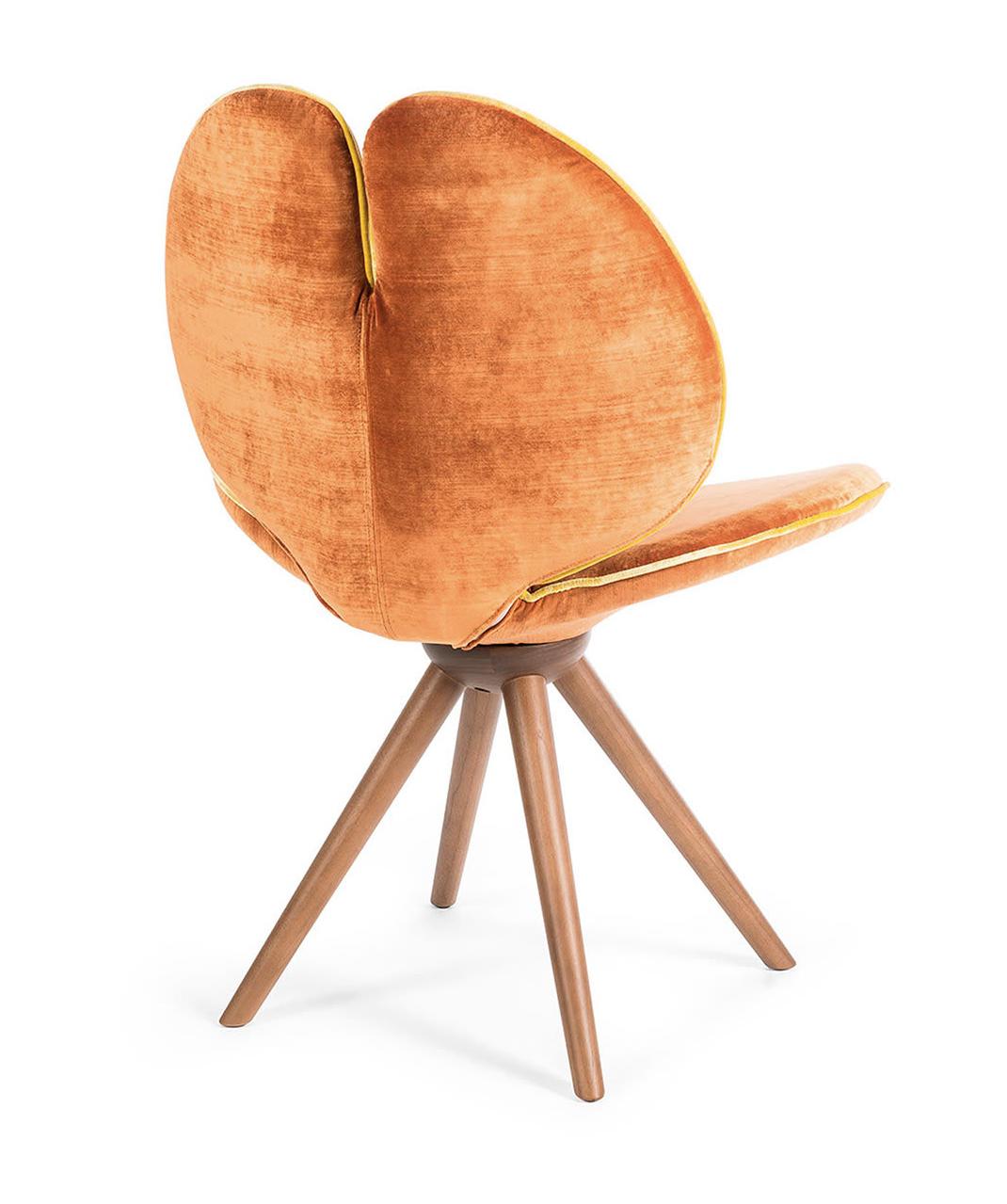 Pansè Italian Orange Chair