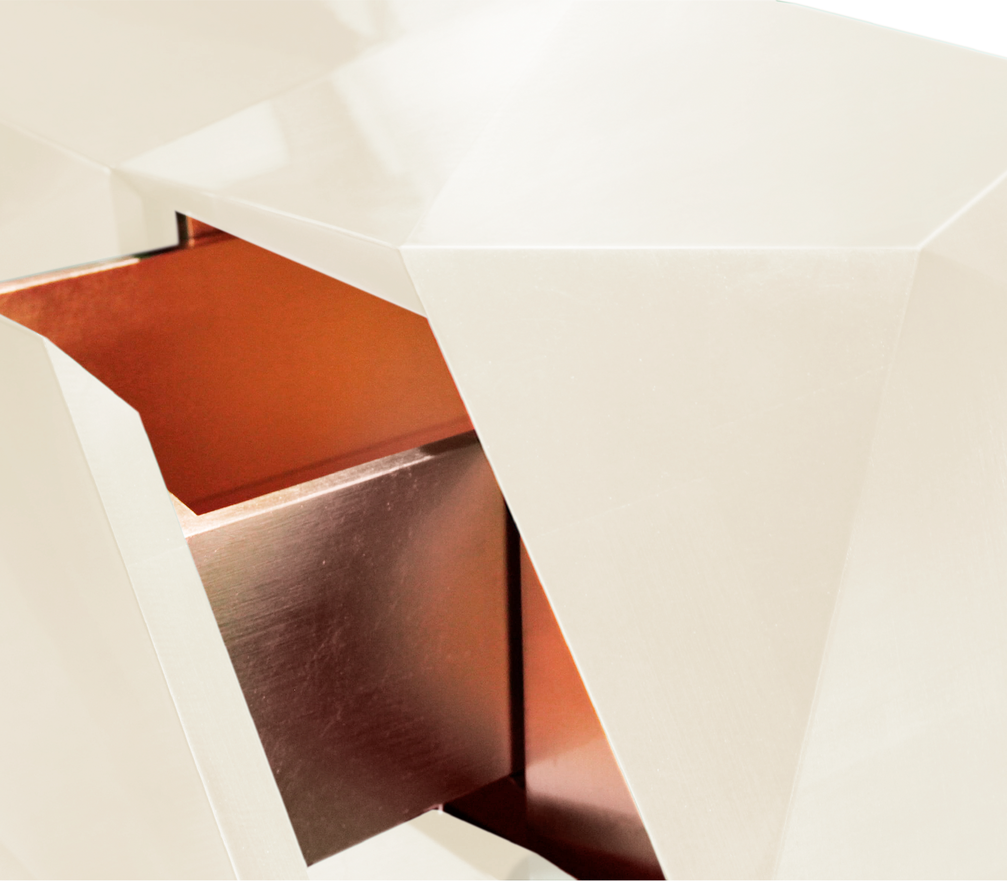 Prism Cream Designer Sideboard