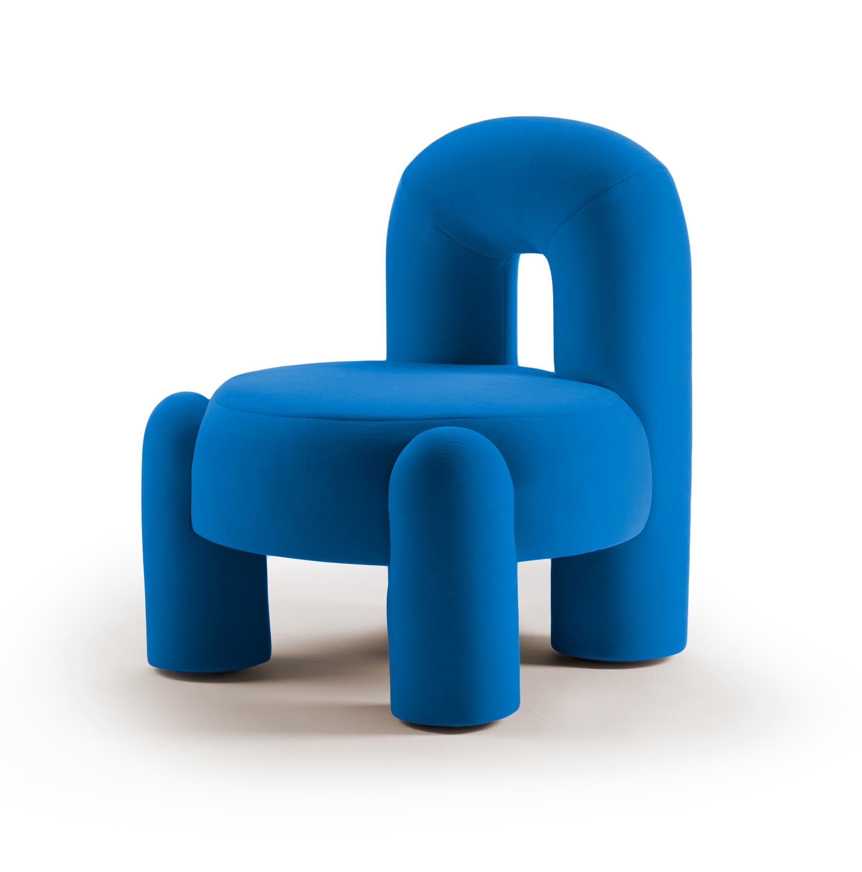 Marlon Blue Armchair