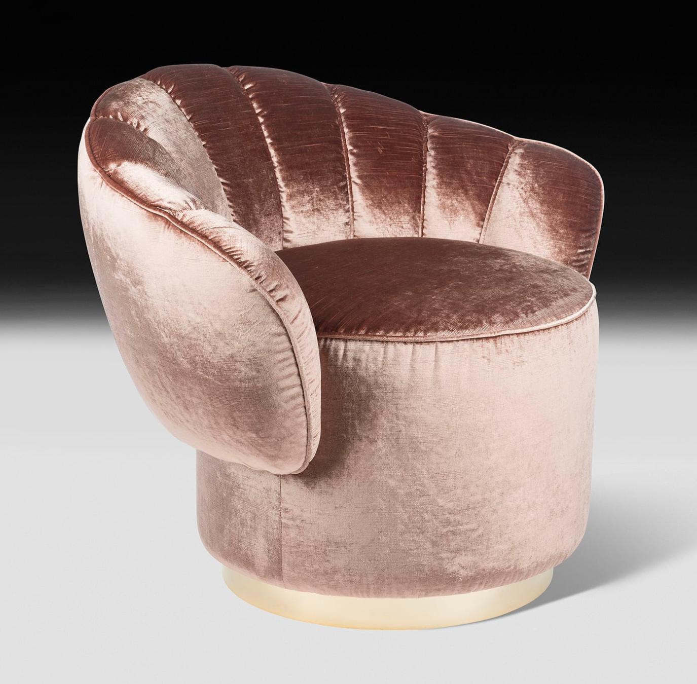 Kidman Blush Pink Armchair