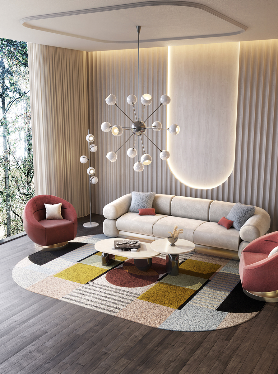 Silken Light Suspension Lamp - 8