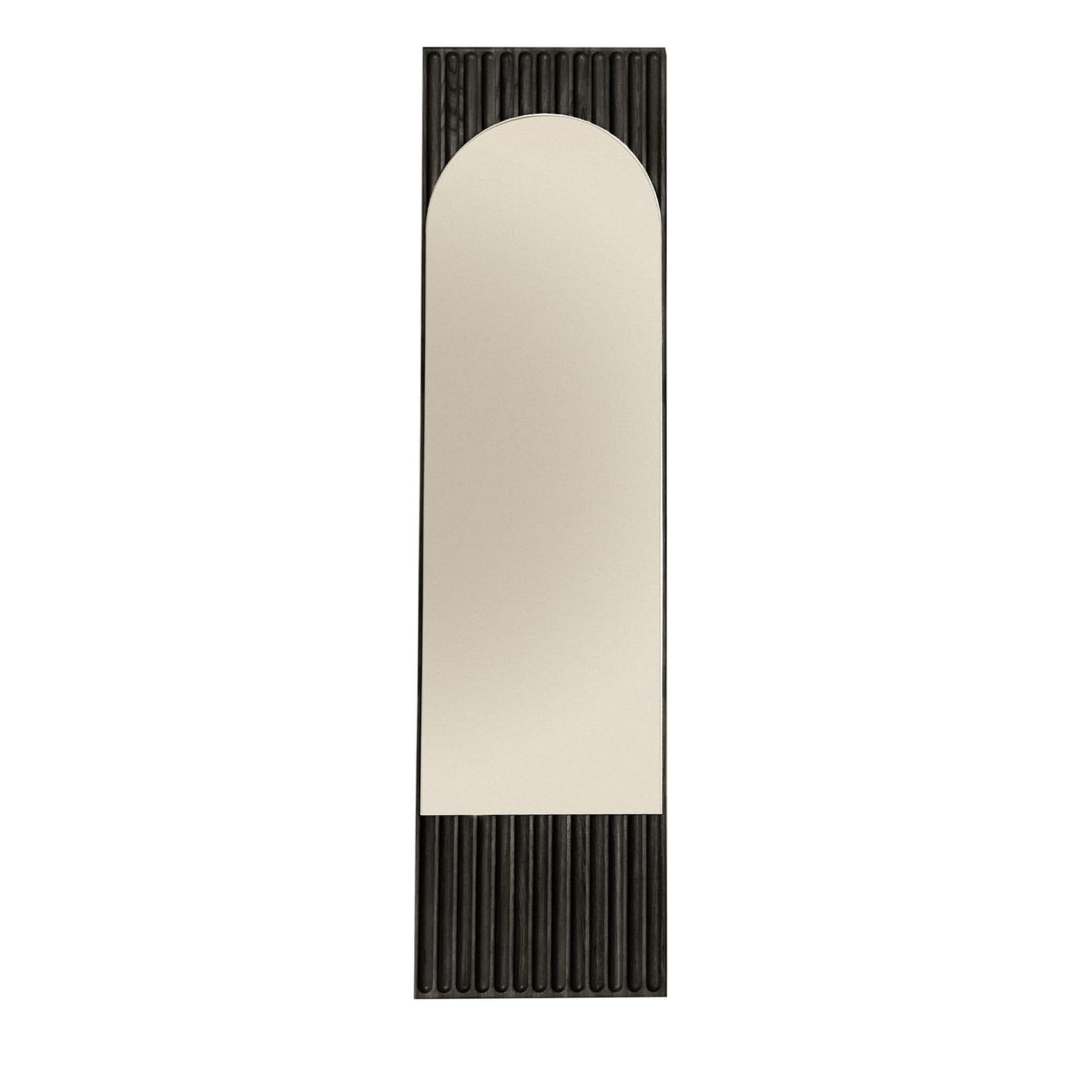 Tutto Sesto Black Italian Crafted Floor Mirror