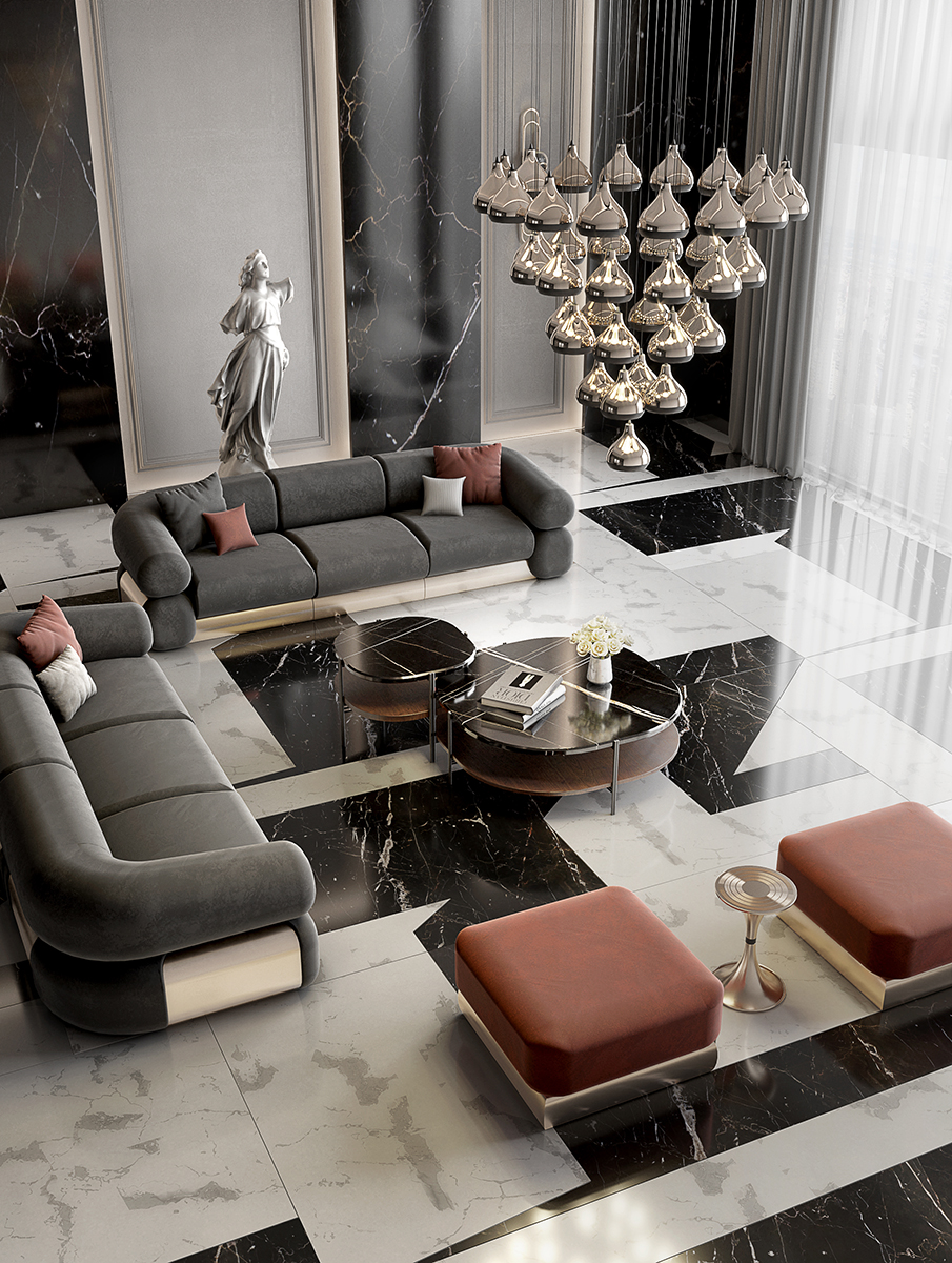 Graceful Array 41 Chandelier Suspension Lamp - 10