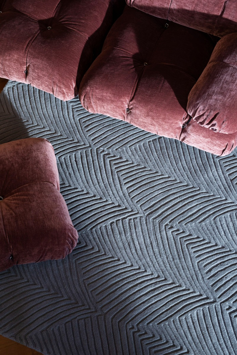 Grey Wool Modern Hand Woven Rug | Size: 200 x 280 cm
