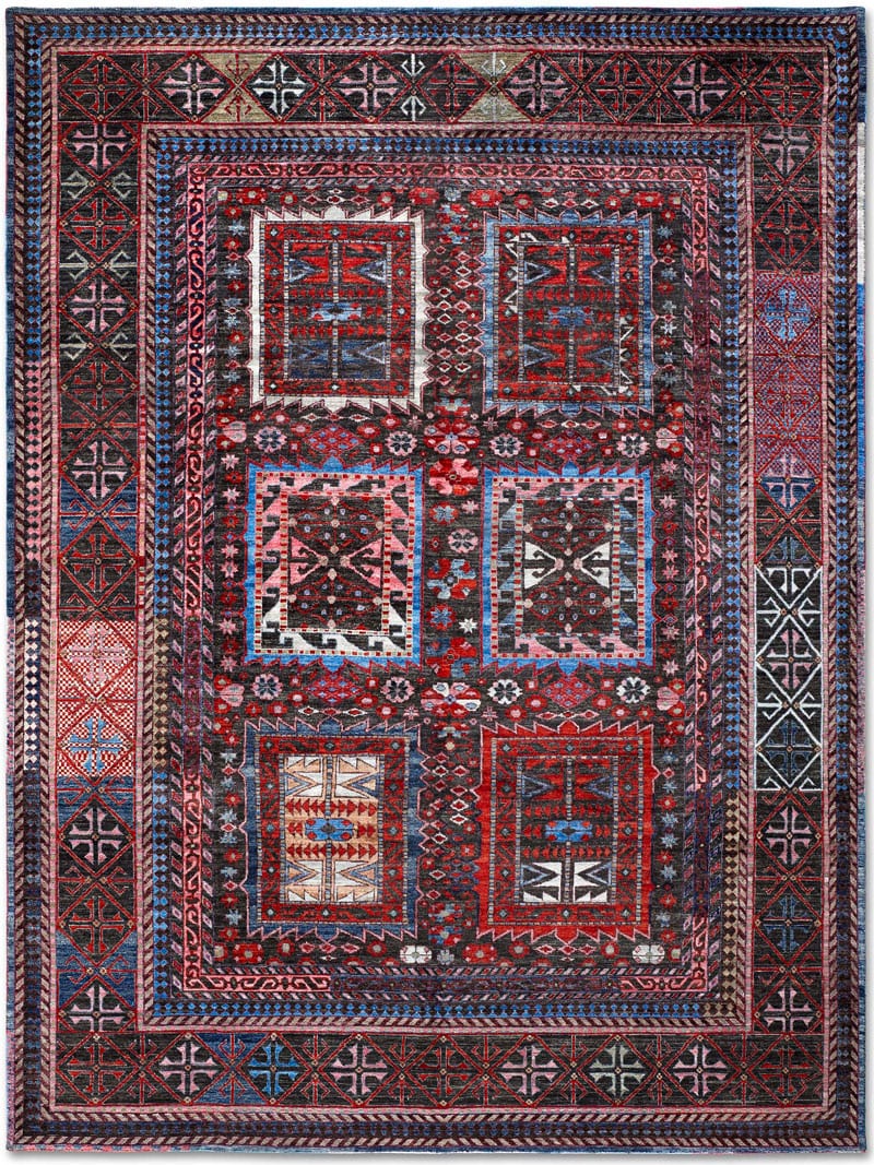 Soul Hand-Knotted Wool Rug ☞ Size: 305 x 427 cm