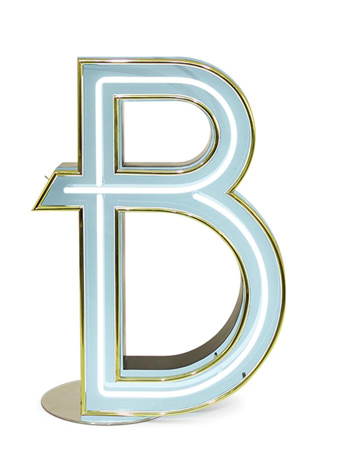 Bold Modern Letter B