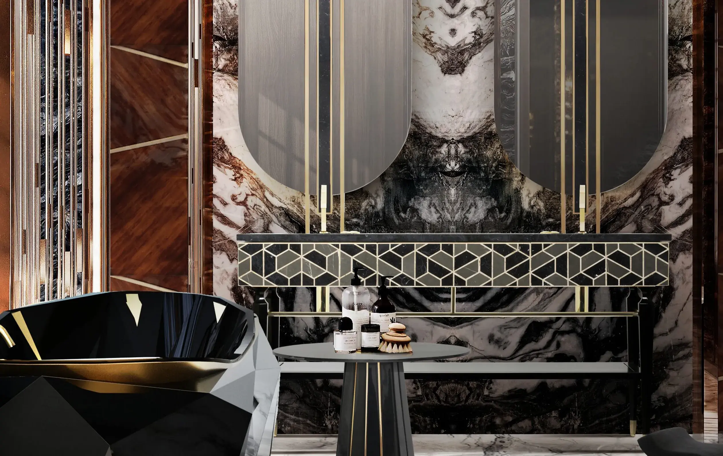 Pearlstone Vanity Cabinet - 1
