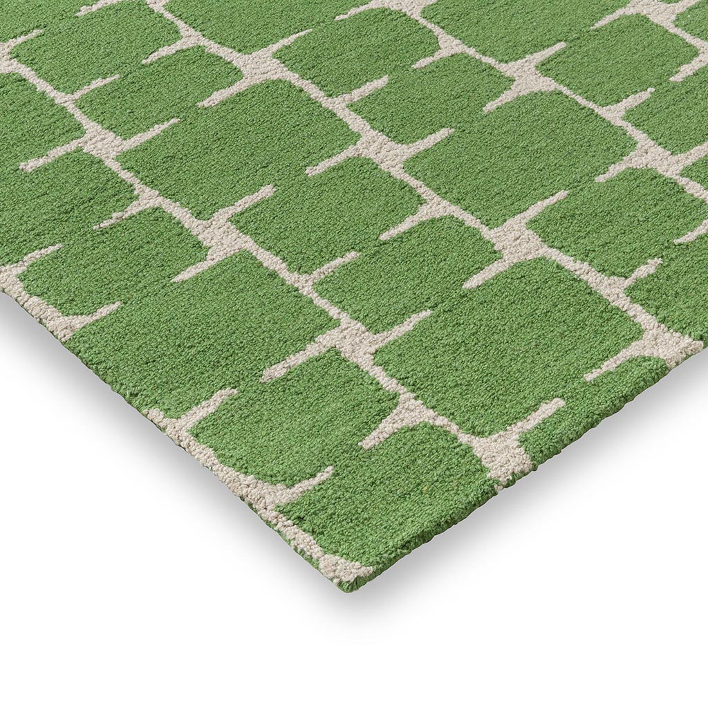 Mini Block Juniper Rug | Size: 250 x 350 cm