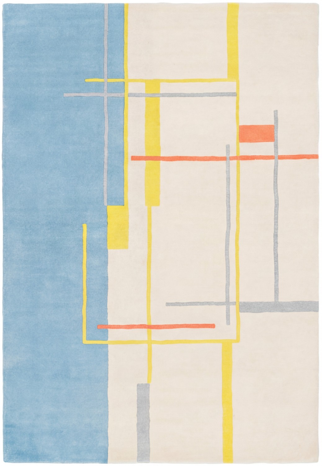 Linear Atlas Handwoven Rug