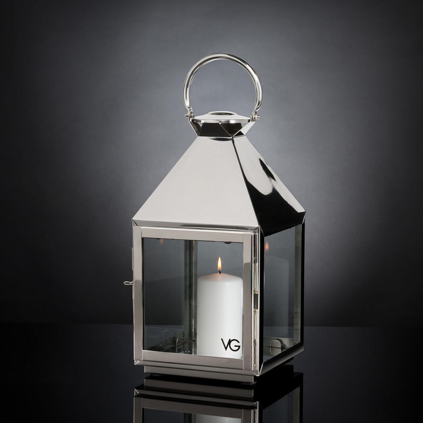Pyramid Small Artisan Outdoor Lantern
