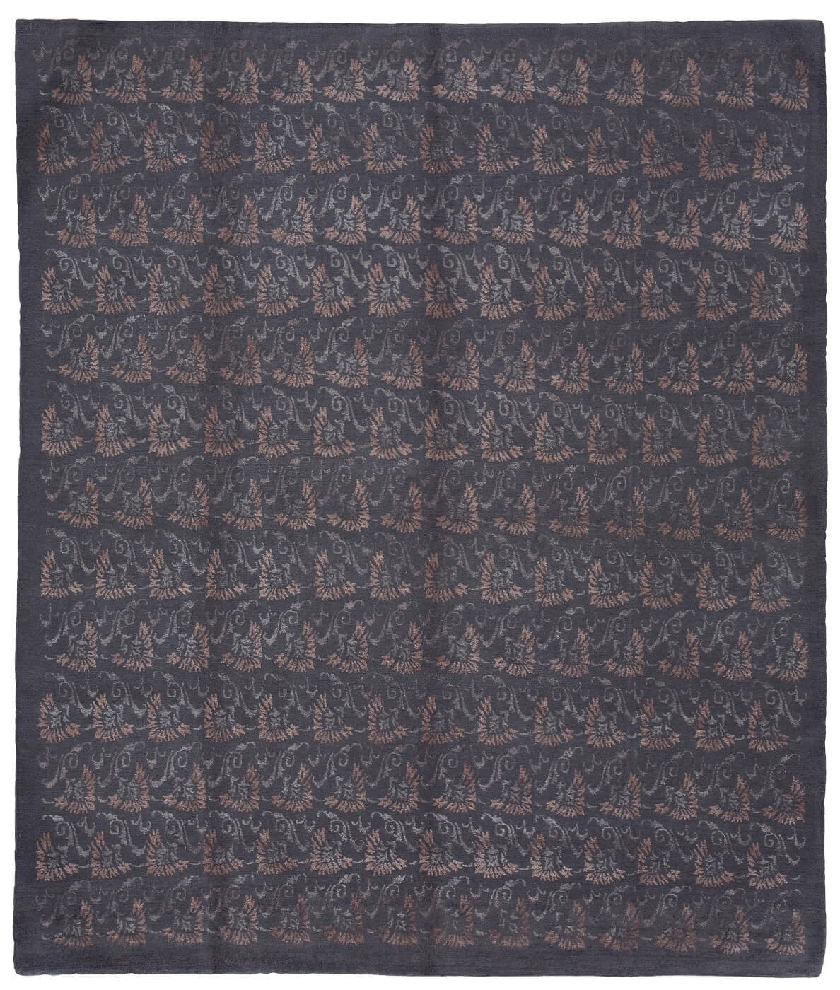Boteh Blue Luxury Hand-Woven Rug ☞ Size: 250 x 300 cm