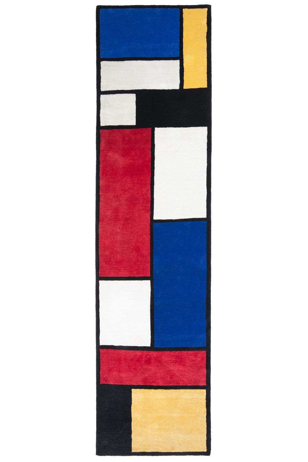 Mondrian Runner Wool / Viscose Rug