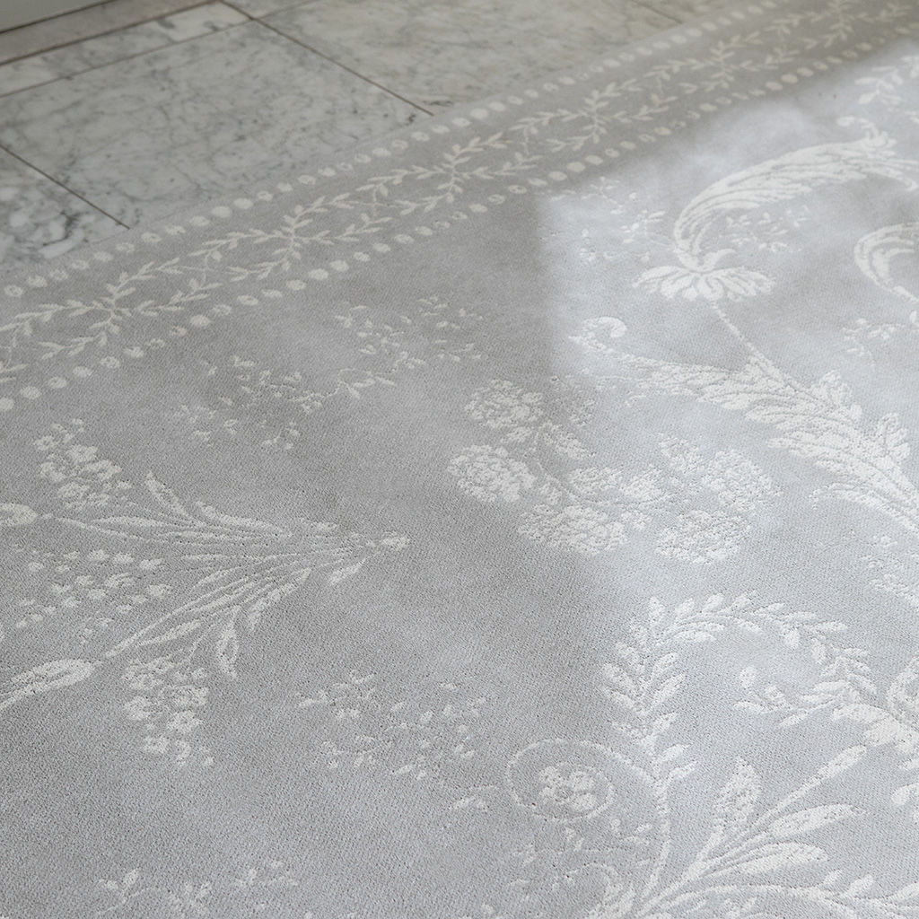 Josette Grey Flat-Woven Rug | Size: 140 x 200 cm