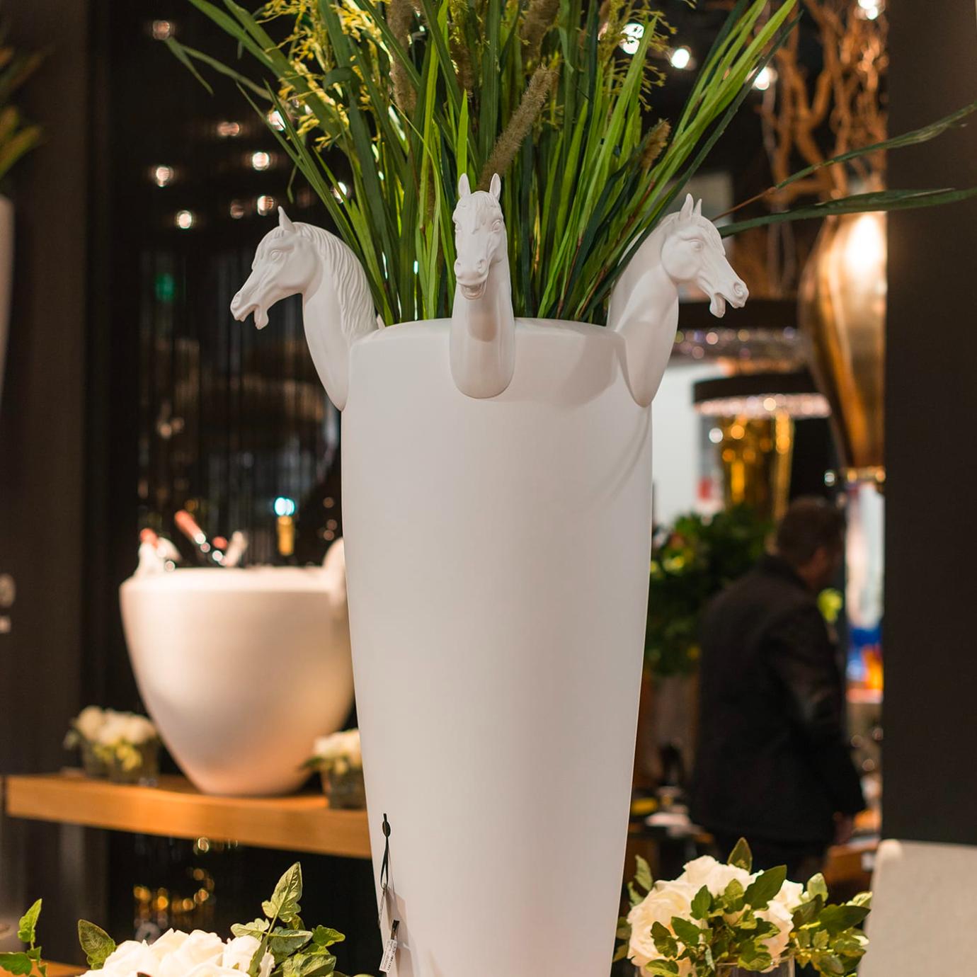 Obice Horse Italian Vase