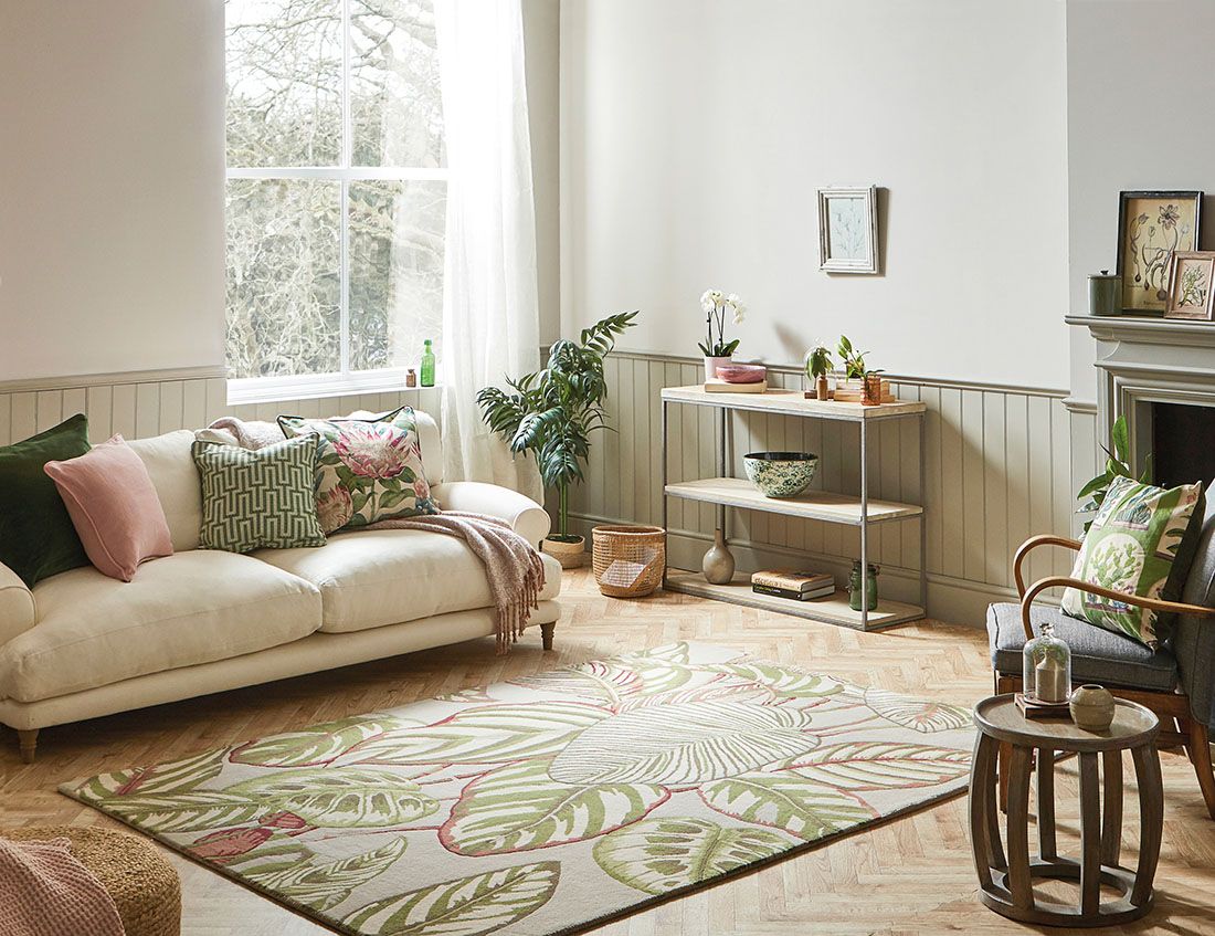Calathea Olive 50807 Premium Rug | Size: 250 x 350 cm