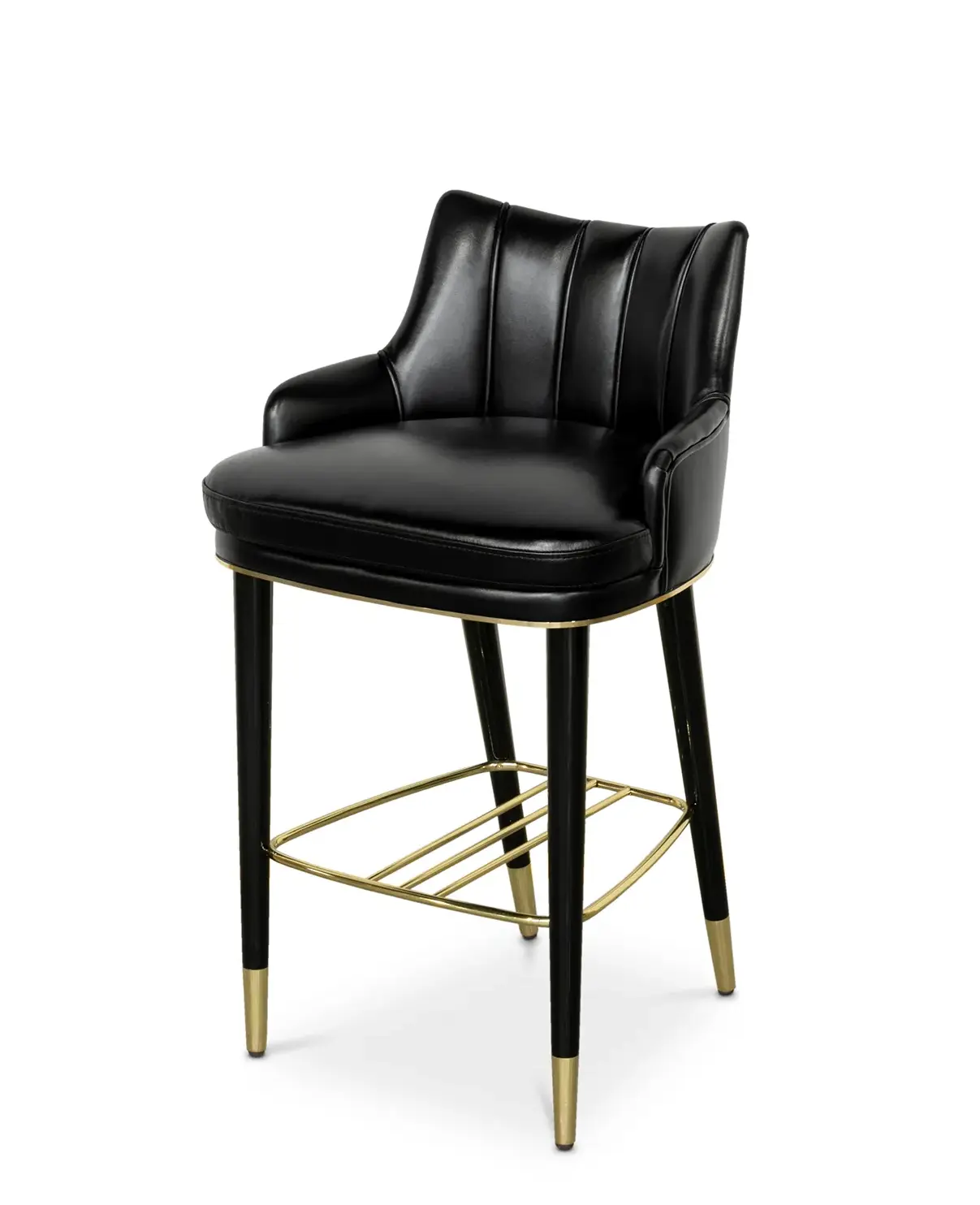 Velour Counter Stool