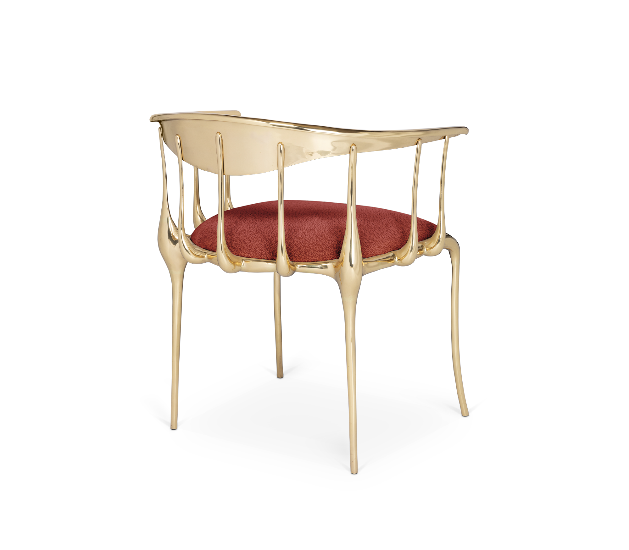 Burgundy Designer Luxe Chair