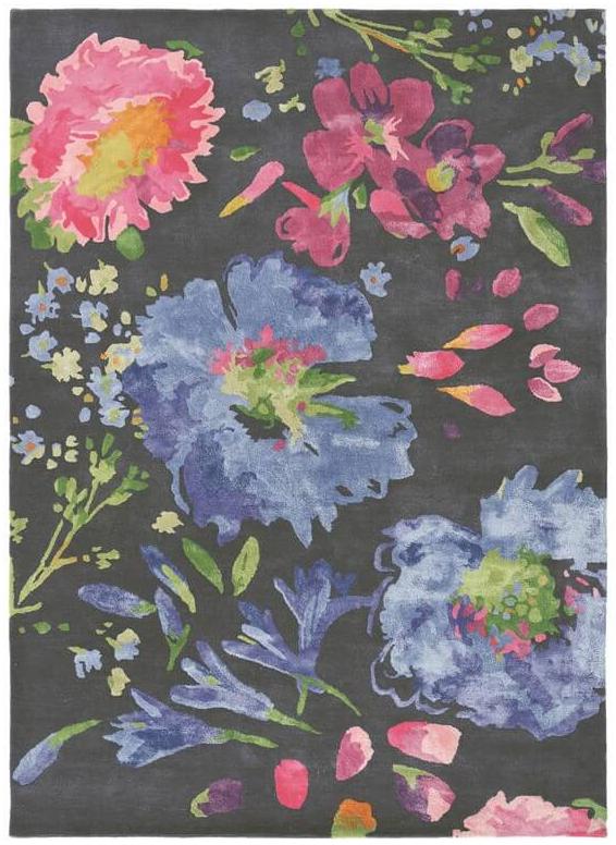 Floral Hand Woven Multicolour Rug