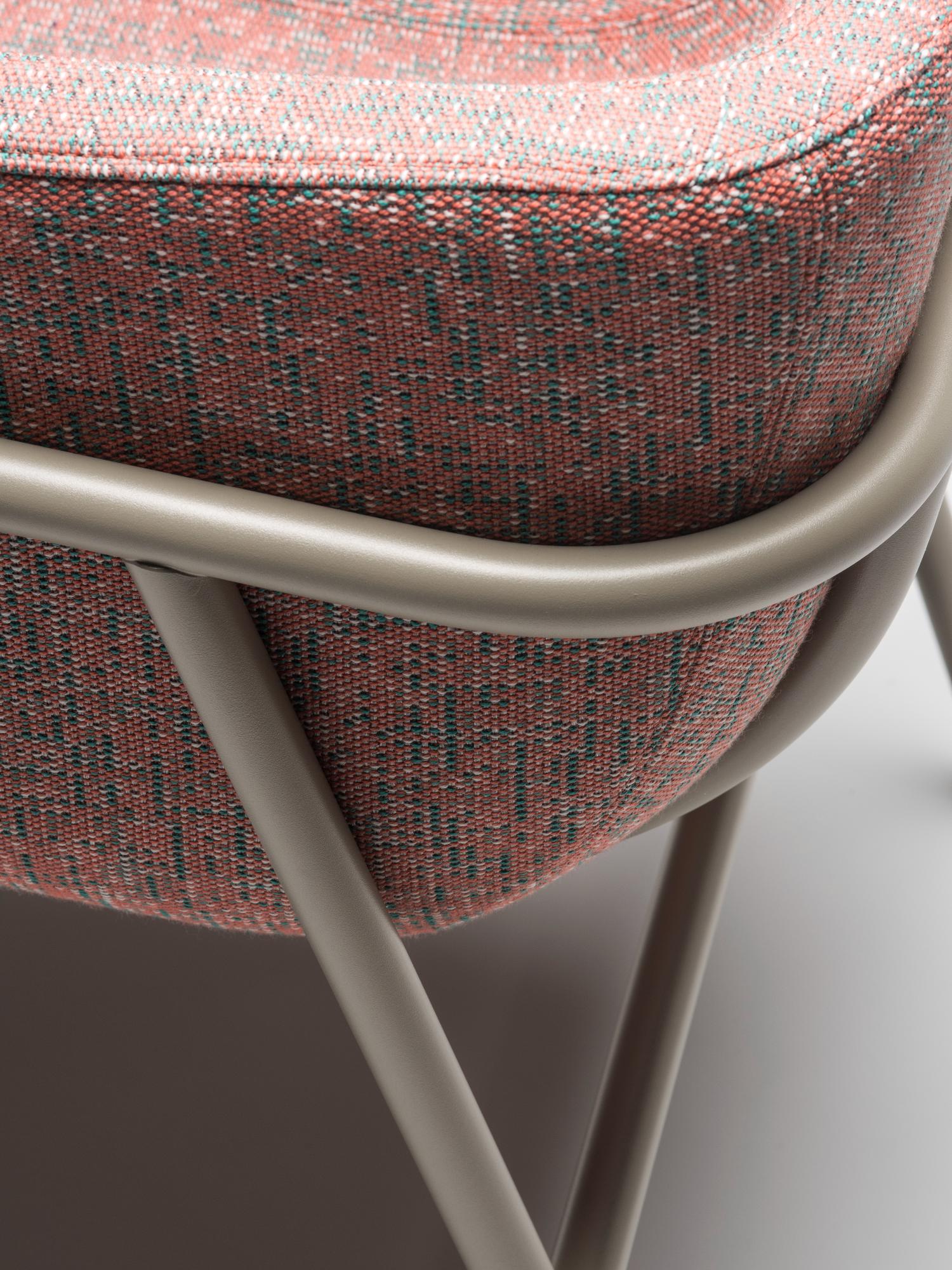 Flora Pink Accent Chair