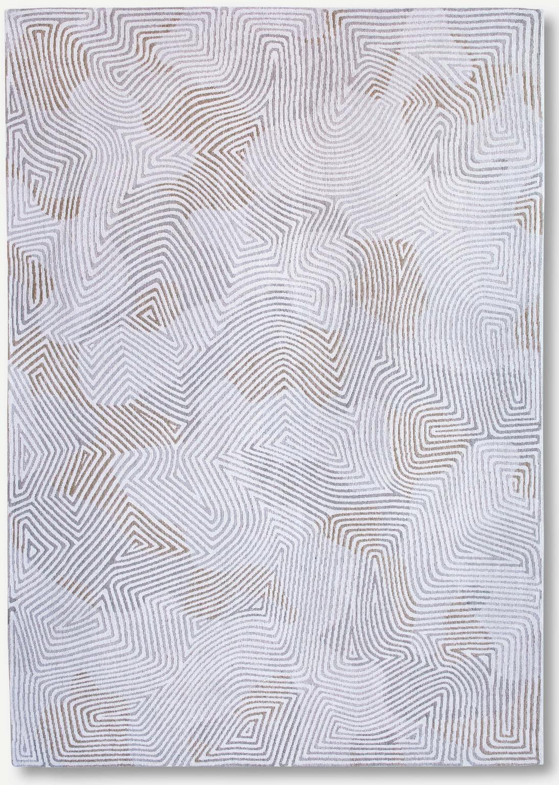 White Belgian Flatwoven Rug