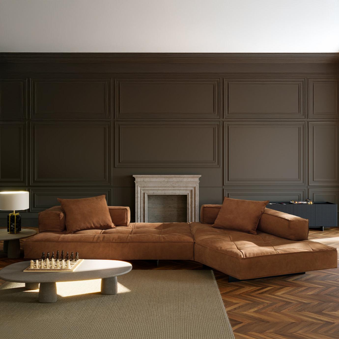 Nubuck Leather Sofa