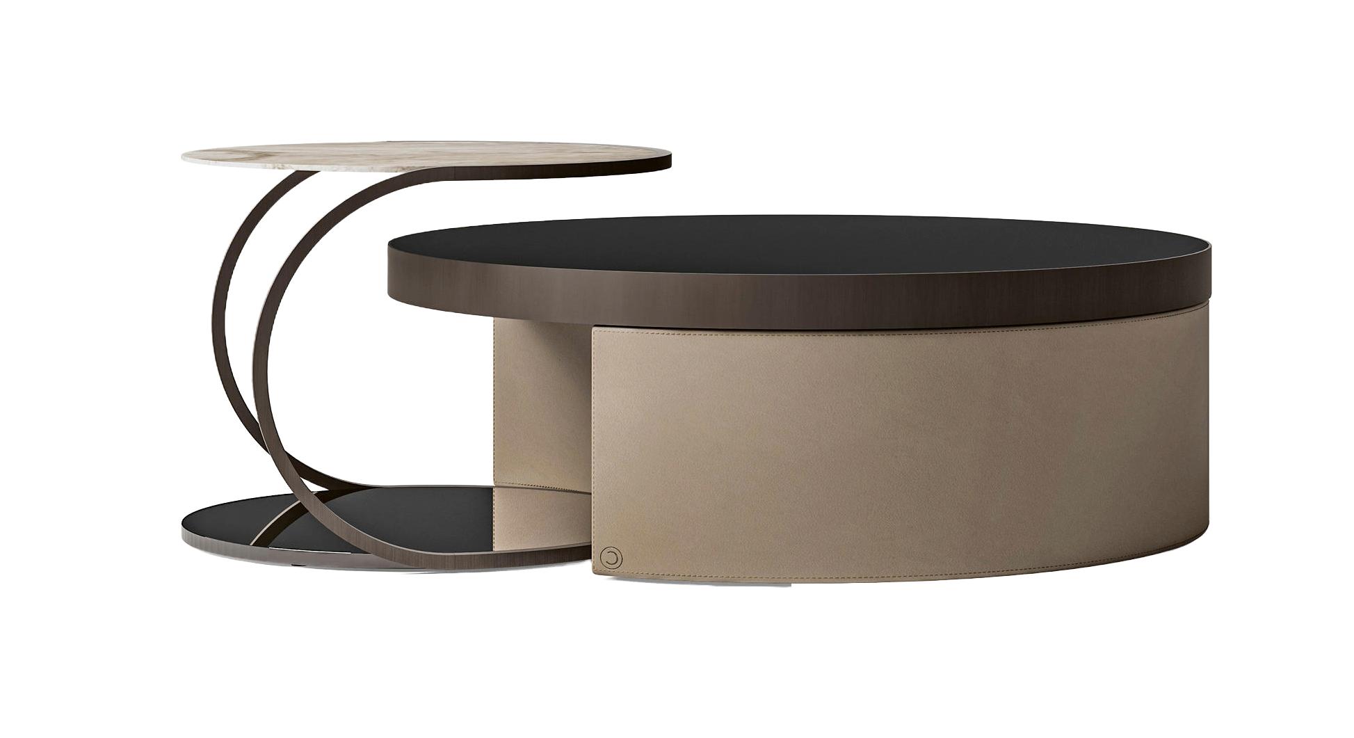 Round Coffee Table under Starlight
