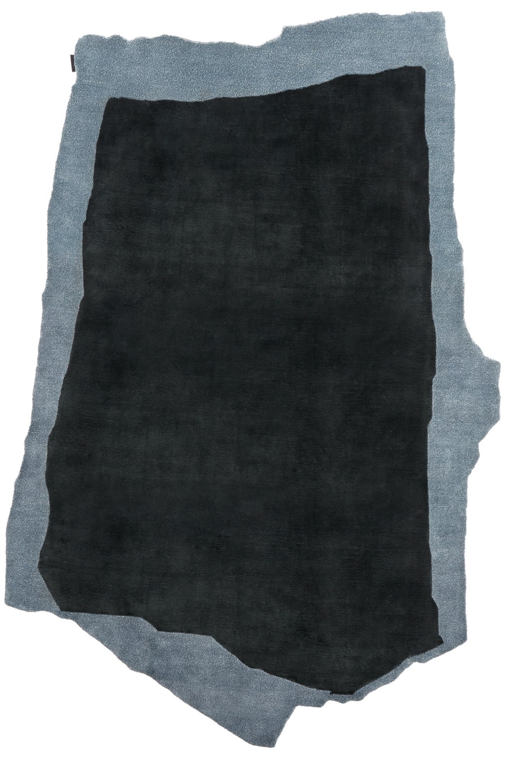 Shaped Designer Wool / Viscose Rug