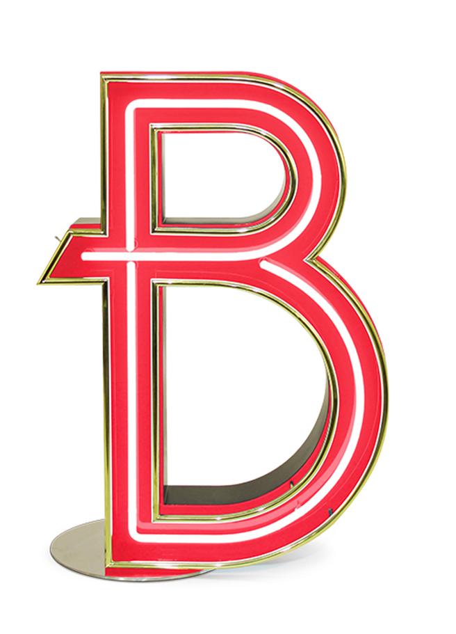 Bold Modern Letter B