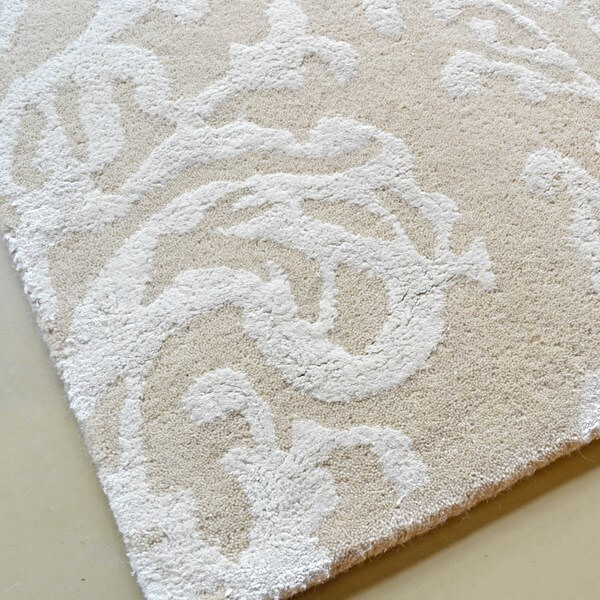 Riverside Damask Parchment 46709 Rug by Brink & Campman