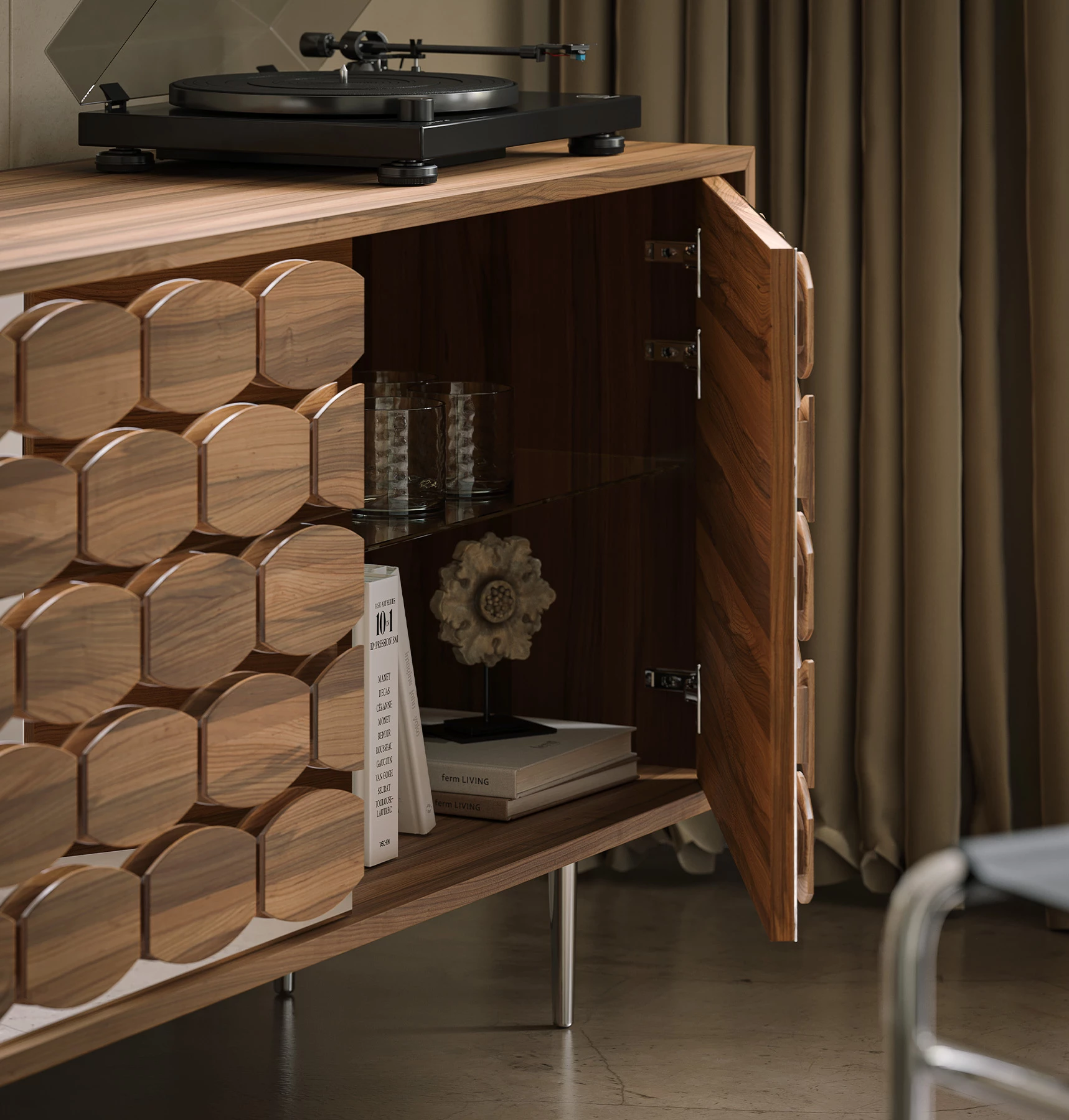 Honey Artisan Sideboard