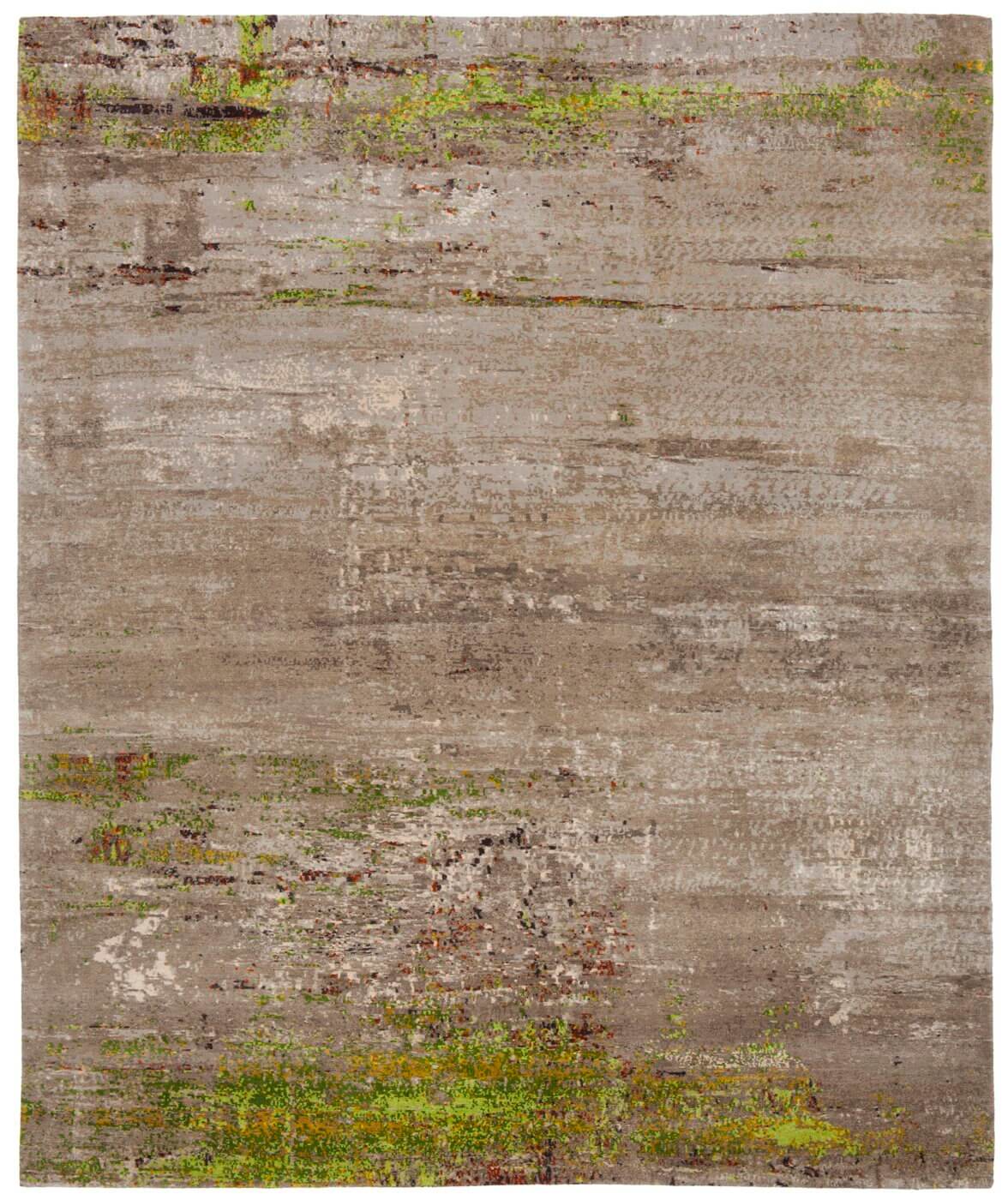 Artwork Wool & Silk Hand-woven Luxury Rug