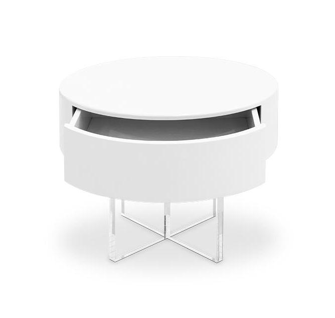Nimbus White Nightstand