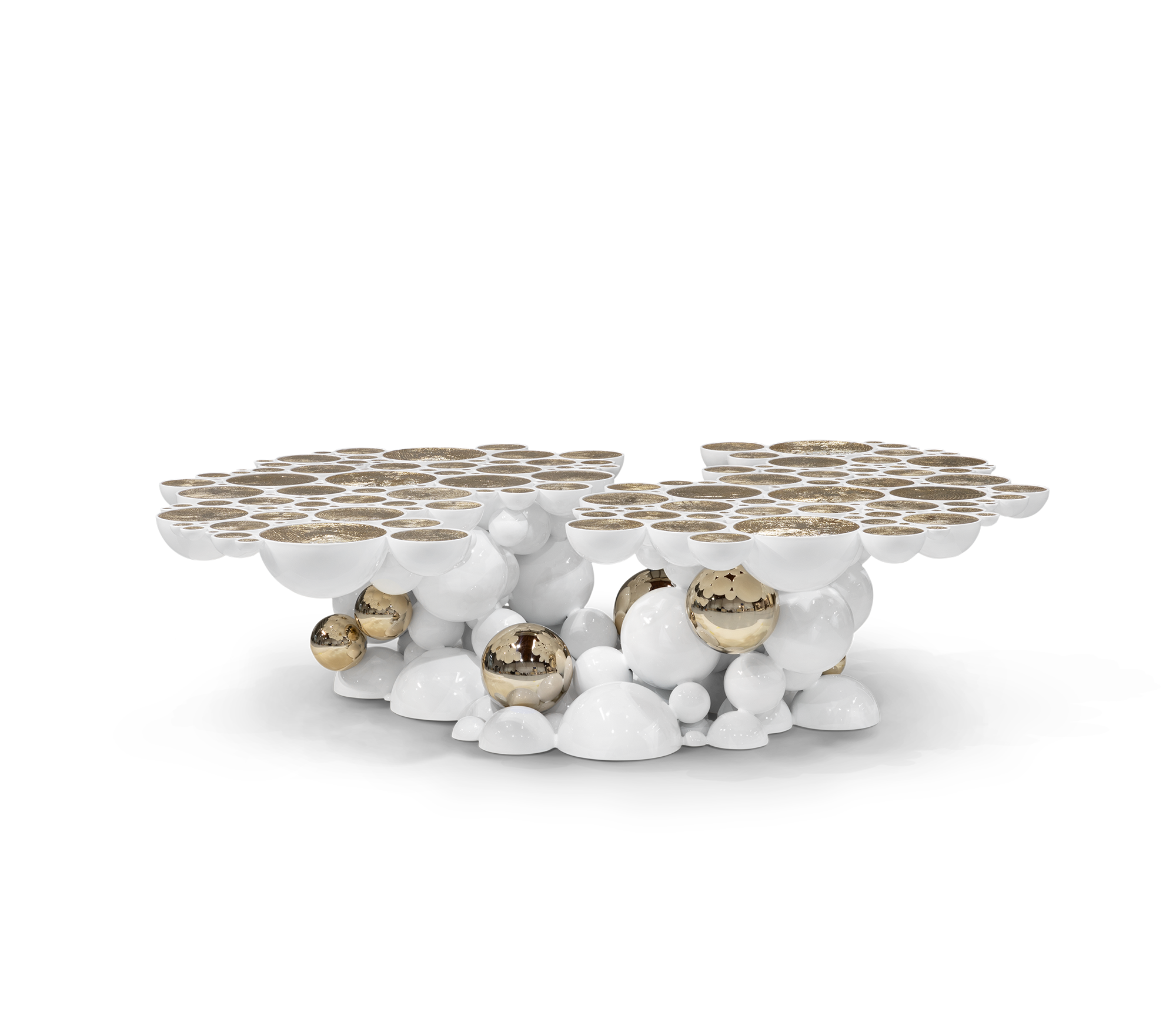 Orbit White Designer Coffee Table