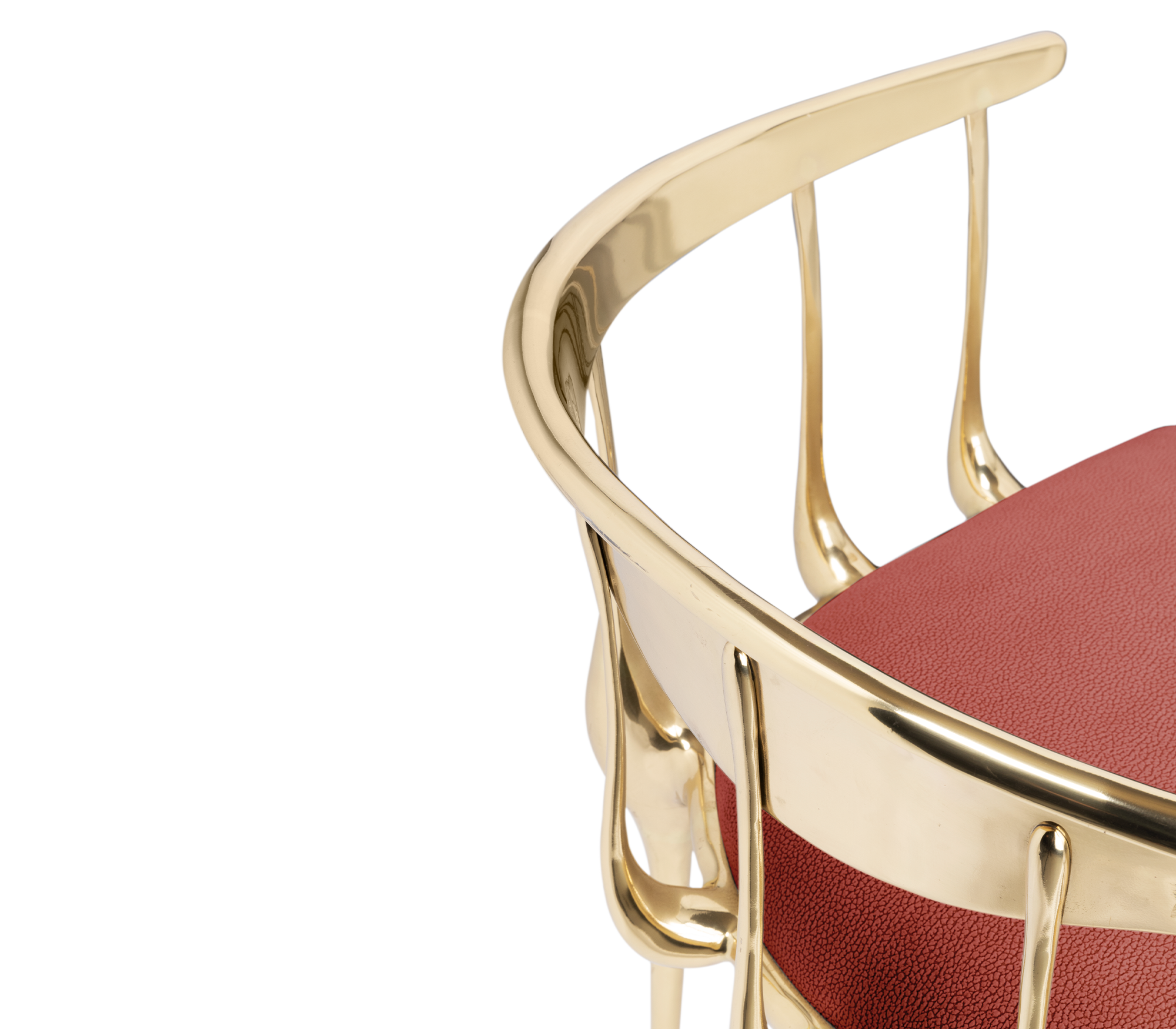 Burgundy Designer Luxe Chair