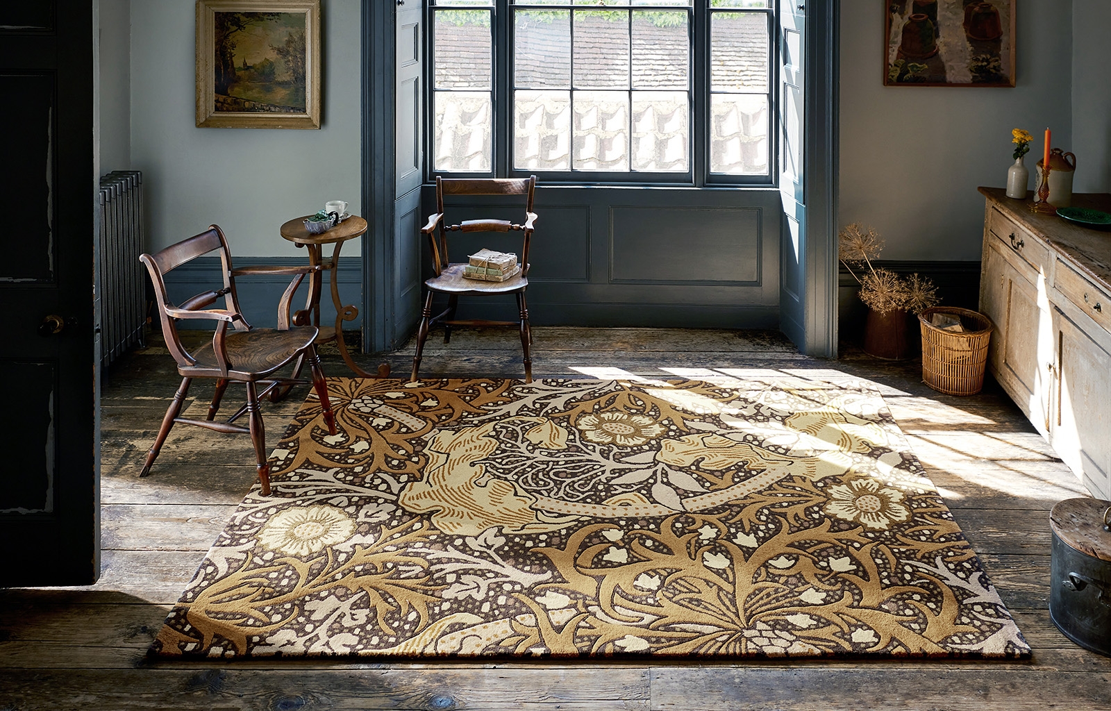 Seaweed Yellow Handtufted Rug