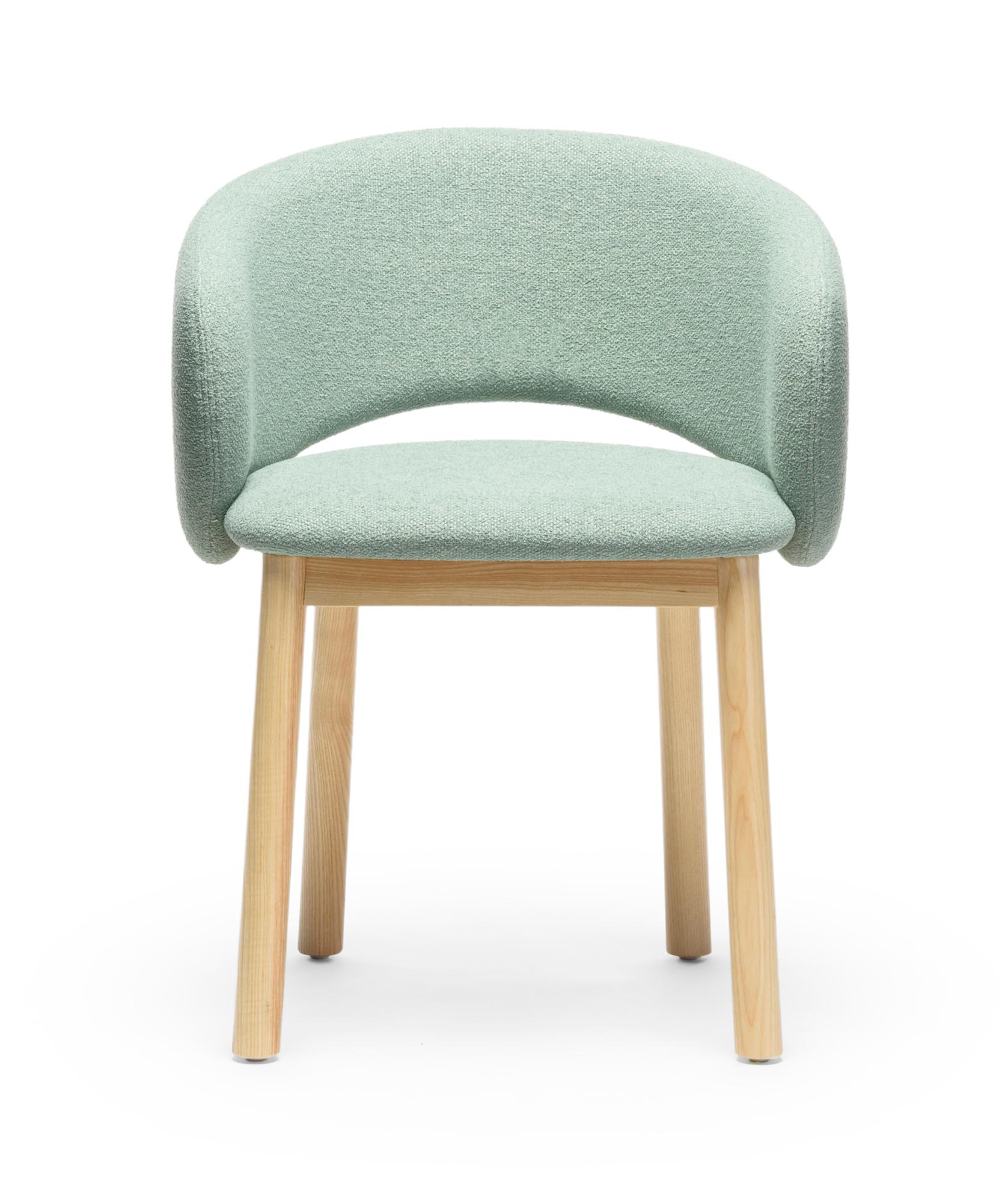 Light Green Ash Wood Chair