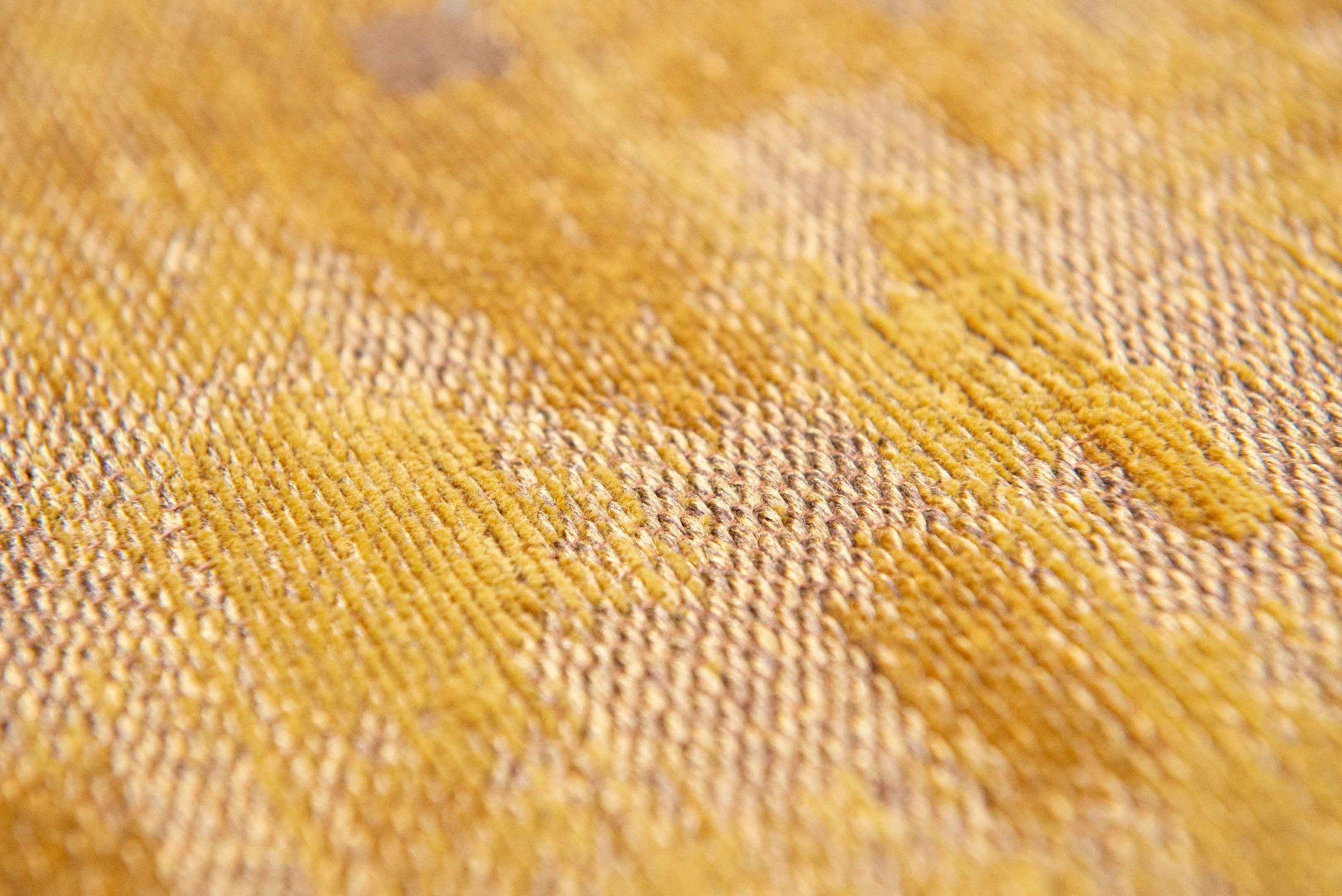 Erased Art Gold Abstract Modern Rug