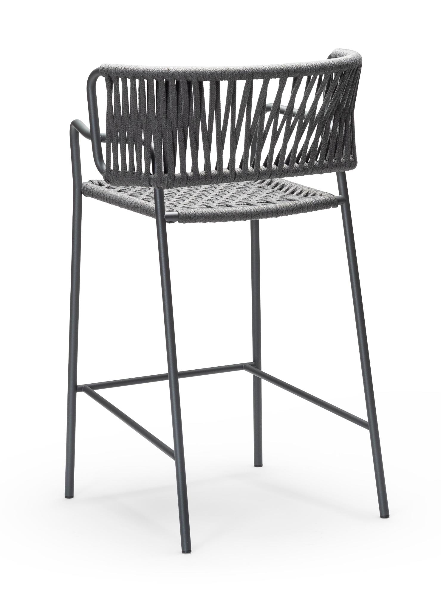 Klot Gray Bar Stool