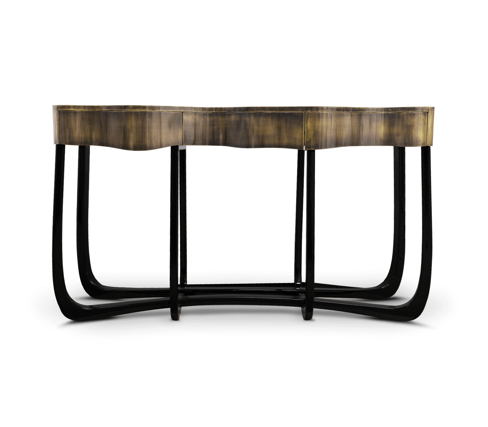 Serpentine Patina Luxe Console