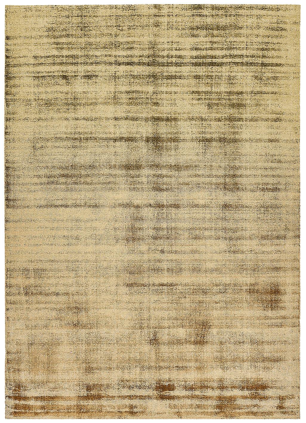 Handwoven Gold Silk Rug | Size: 200 x 300 cm