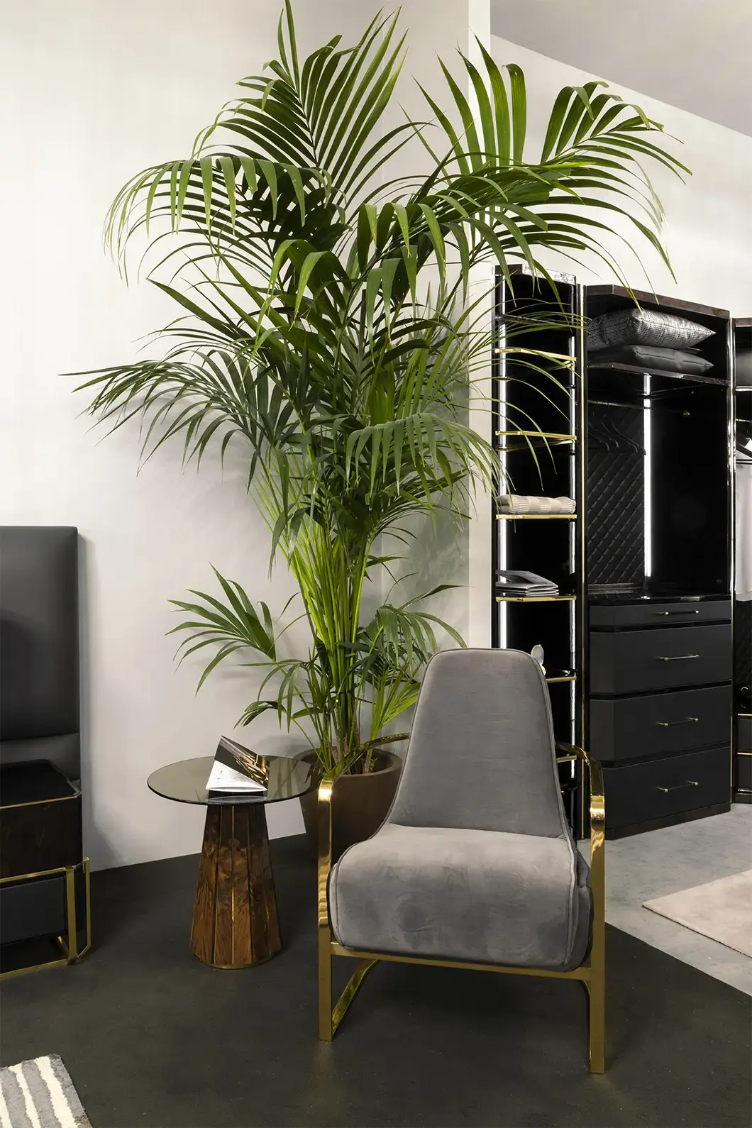 Glow II Black Side Table - 5