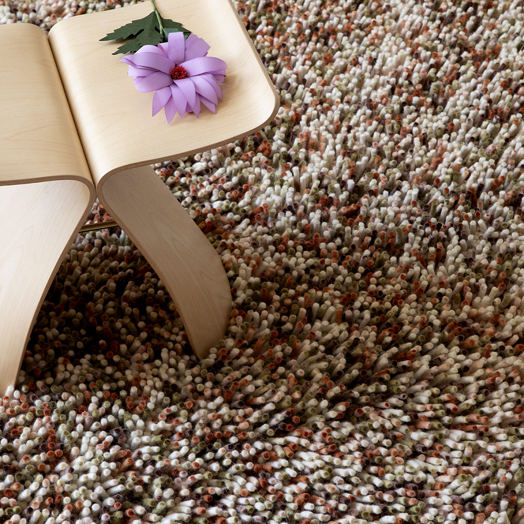 Felt Shaggy Luxury Rug | Size: 200 x 300 cm