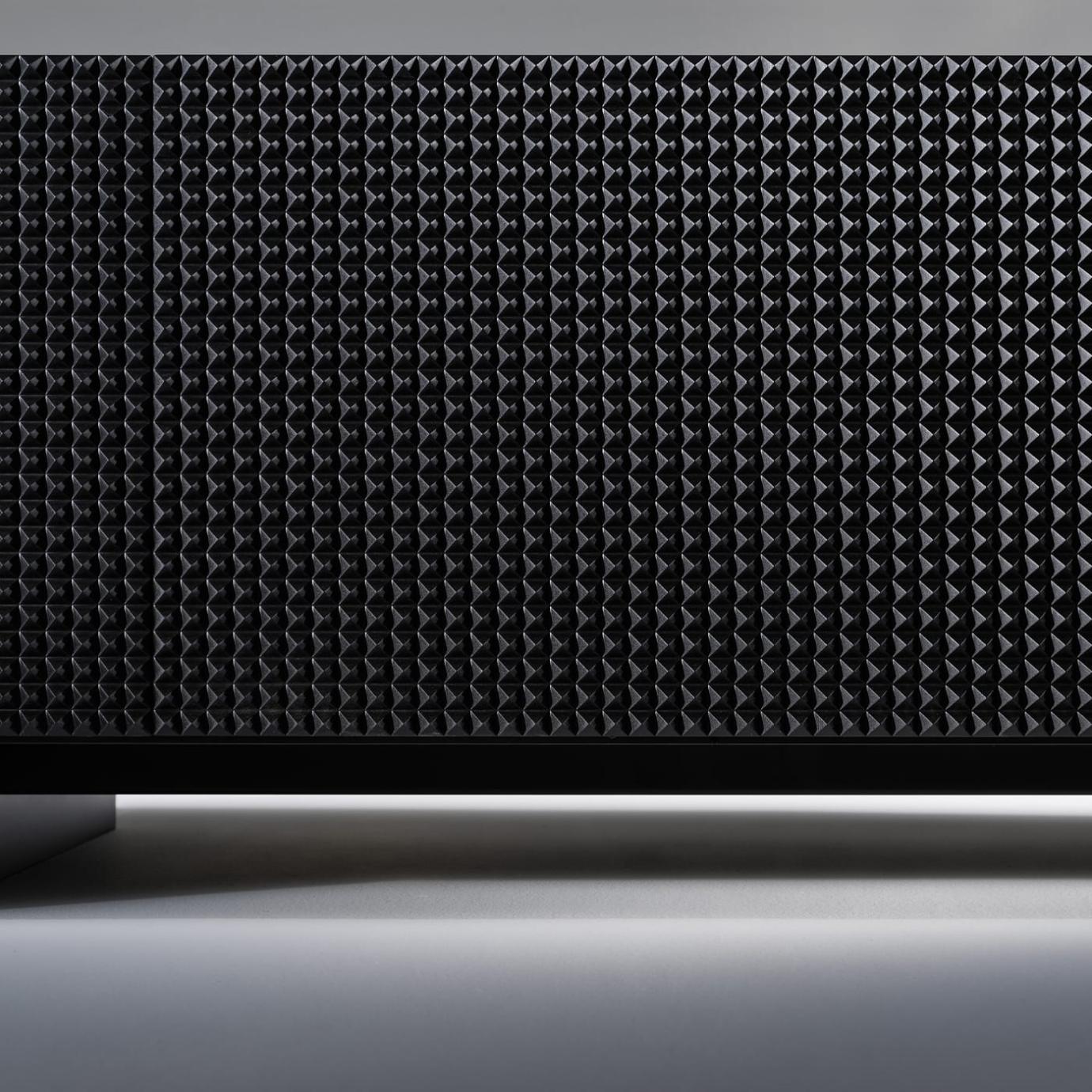 Italian Black TV Sideboard