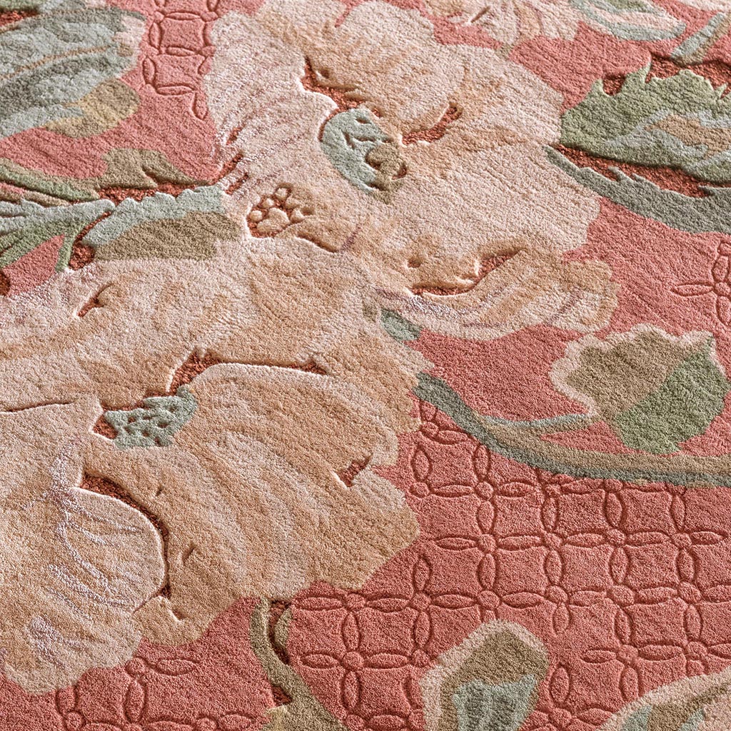 Forest Trail Terracotta Orange Rug | Size: 140 x 200 cm