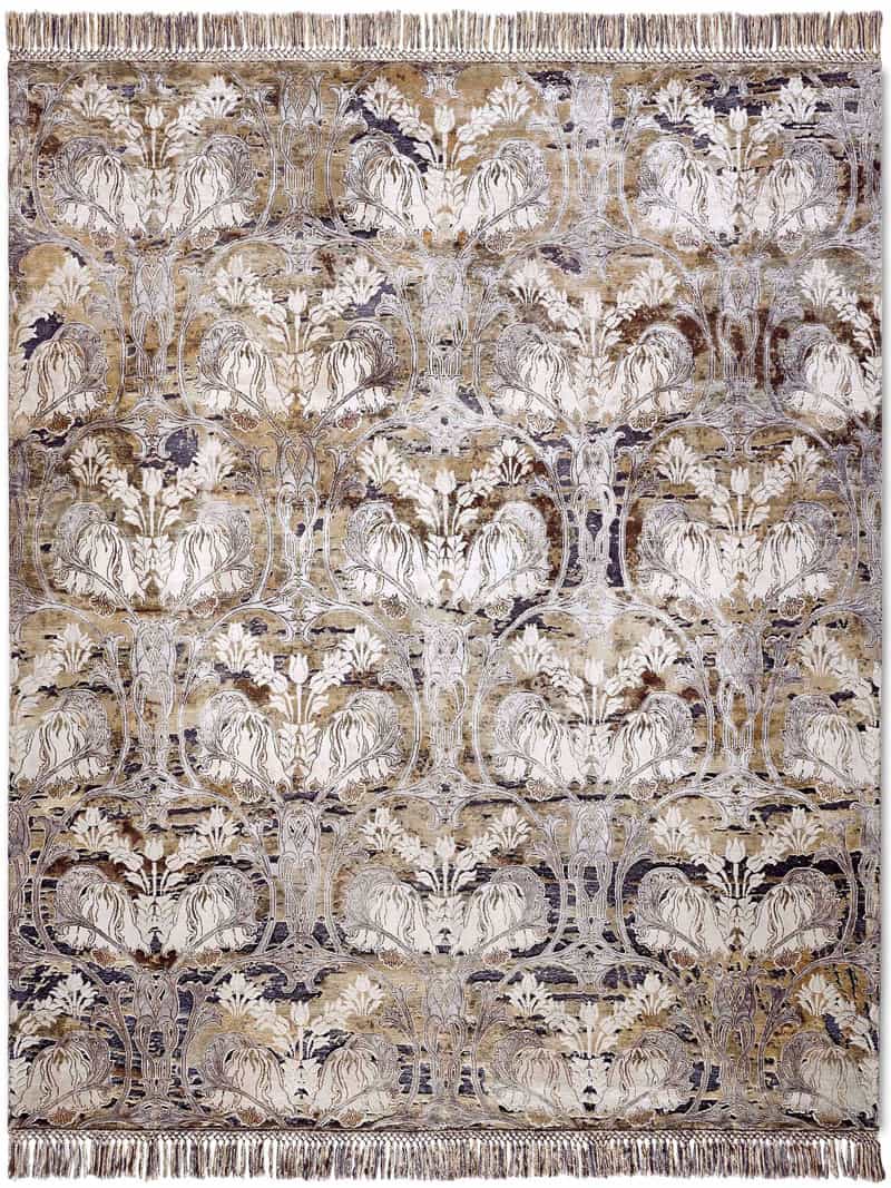 Mary Hand-Woven Exquisite Rug ☞ Size: 122 x 183 cm